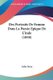 Des Portraits De Femme Dans La Poesie Epique De L'Inde (1858) (French, Paperback): Felix Neve