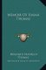Memoir of Isaiah Thomas (Paperback): Benjamin Franklin Thomas