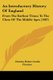An Introductory History Of England - From The Earliest Times To The Close Of The Middle Ages (1907) (Paperback): Charles Robert...