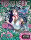 August Reverie 2 - Epic - Fantasy Art Adult Coloring Book (Paperback): Chinthaka Herath