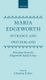 Maria Edgeworth in France and Switzerland - Selections from the Edgeworth Family Letters (Hardcover): Maria Edgeworth