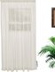 Matoc Mystic Voile Readymade Curtain (Taped)(Light Cream): 