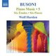 Various Artists - Busoni: Piano Music (CD): Ferruccio Busoni, Wolf Harden, Johann Sebastian Bach