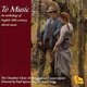 Various Artists - To Music (CD): The Chamber Choir Of Birmingham Conservatoire, David Saint, Various Composers, Paul Spicer