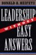Leadership Without Easy Answers (Hardcover): Ronald A. Heifetz