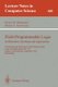 Field-Programmable Logic: Architectures, Synthesis and Applications - 4th International Workshop on Field-Programmable Logic...