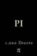 Pi - 1,000 Digits (Large print, Paperback, Large type / large print edition): Richard B Foster