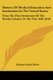 History Of Medical Education And Institutions In The United States - From The First Settlement Of The British Colonies To The...