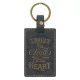 Trust in the Lord with All Your Heart Key Ring (Leather / fine binding): 