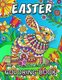 Easter Coloring Book - Adult Coloring Book Easy, Fun, Beautiful Coloring Pages (Paperback): Kodomo Publishing