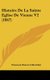 Histoire de la Sainte Eglise de Vienne V2 (1847) (French, Hardcover): Francois-Zenon Collombet