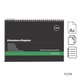 RBE A4 Spiral-Bound Duplicate Attendance Register Book (Pack of 5) - 50 Duplicate Page Sets: 