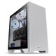 Thermaltake S300 Tempered Glass Snow Edition Windowed ATX Mid-Tower Chassis (White): 