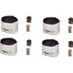 Easy Grow Kit 4 (Sunflower, Marigolds, Baby Tomato & Basil Seeds): 