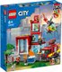 LEGO City Fire Station (540 Pieces): 