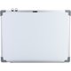 Deli Whiteboard 900x1200mm Aluminum Frame: 
