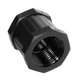 Emjay Socket Bulk Pack of 7 (25mm x 25mm) (Nylon) (Black): 