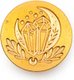 The Papery Sealing Wax Stamp Head - Crystals & Moons: 