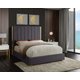 Nu Dekor - Aemilia Headboard (Queen) (Grey): 
