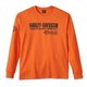 Men's 120th Anniversary Long Sleeve Tee Orange - L: 
