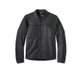 Willie G Skull Graphic Leather Riding Jacket - M: 