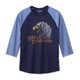 Men's Classic Eagle Raglan Tee - XL: 