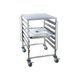 7 Tier Rack Pack Trolley (2/1gn): 