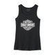 Women's Bar & Shield Tank - Black Beauty - 2XL: 