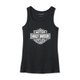Women's Bar & Shield Tank - Black Beauty - L: 