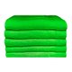 Bunty Plush 100% Cotton Bath Sheet (Jasmine Green)(Pack of 5)(450gsm)(90 x 150cm): 