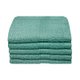 Bunty Plush 100% Cotton Face Cloth (Harbor Gray)(Pack of 5)(450gsm)(30cm): 