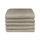 Bunty Plush 100% Cotton Terry Fringe Guest Towel (Birch)(Pack of 5)(380gsm): 