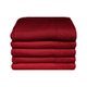 Bunty Plush 100% Cotton Terry Golf Towel (Red Pear)(Pack of 5)(380gsm)(30 x 50cm): 