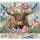 Paint By Numbers 40cmx50cm - Cow with flower crown: 