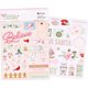 Rosies Studio Peppermint Twist Chipboard Embellishments (2 Sheets): 