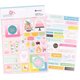 Rosies Studio Jubilee Chipboard Embellishments (2 Sheets): 