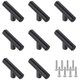 Chenshia Stainless Steel Drawer Door Pull Handles For Cabinets - 5cm 8pcs - Black: 