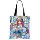 ANIMANGA Waterproof Oxford Tote Bag with Flocking Print - Genshin Nilou: 