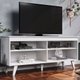 Trianna Plasma Stand White: 