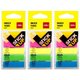 Deli Index Tabs 44�12mm PP Tab 3 packs: 