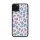 Custom Printed TPU Cases - Apple iPhone 11 Pro Max  ('Baby Blue Leopard Print' by Caitscases): 