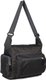 Dark gray,Men's Casual Travel Large Capacity Canvas Shoulder Bag Waterproof: 