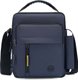 Blue,Crossbody Bag Male Adjustable Strap Multi Pocket Durable Shoulder: 
