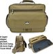 106 khaki heavyweight fabric,Oxford Cloth Canvas Business Bag Single Shoulder Crossbody Handbag: 