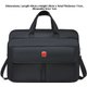 Black with red label,Korean Style Large Capacity Single Shoulder Oxford Cloth Men's: 