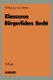 Klausuren Burgerliches Recht - UEbungen Im Bgb (German, Paperback, 2nd 2. Aufl. 1985 ed.): Wolfgang Von Stetten