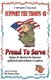 Support the Troops 6 - Proud To Serve - Proud to be an American in Black + White (Paperback): Desi Northup