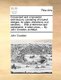 Convenient and Ornamental Architecture, Consisting of Original Designs, for Plans, Elevations, and Sections - ... with a...