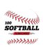 100 Softball Scorecards - 100 Scoring Sheets For Baseball and Softball Games (Paperback): Jose Waterhouse