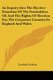 An Inquiry Into The Elective Franchise Of The Freeholders Of, And The Rights Of Election For, The Corporate Counties In England...